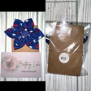 2/$10 Dog/ cat over the collar flower accessory new #15